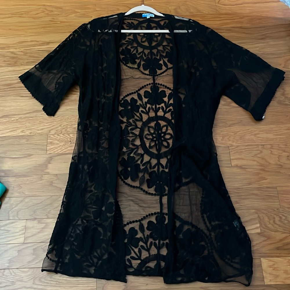 Rebellion | Women’s Cover Up| Laced | Size: Large | Color : Black |